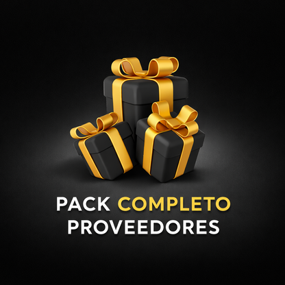 PACK COMPLETO PROVEEDORES